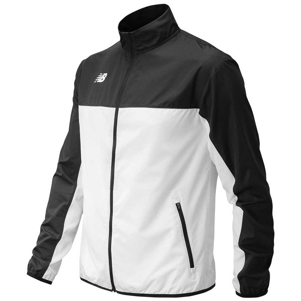 New Balance Men's Team Black Athletics Warm-Up Jacket