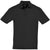 Elevate Men's Black/Steel Grey Wilcox Short Sleeve Polo