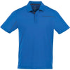 Elevate Men's Olympic Blue/Steel Grey Wilcox Short Sleeve Polo