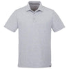 Trimark Men's Heather Grey Somoto Eco Short Sleeve Polo