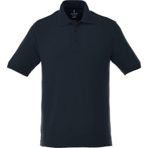 Elevate Men's Navy Belmont Short Sleeve Polo
