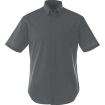 Elevate Men's Grey Storm Stirling Short Sleeve Shirt
