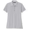 TravisMathew Women's Light Grey Heather Sunnyvale Polo