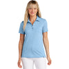 TravisMathew Women's Strong Blue Heather Sunnyvale Polo