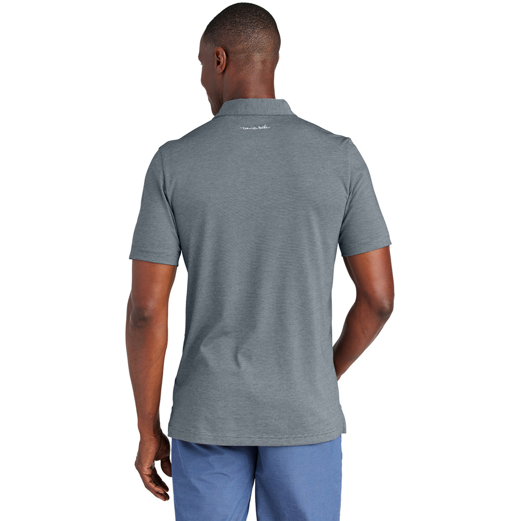 TravisMathew Men's Blue Nights Heather Sunnyvale Polo