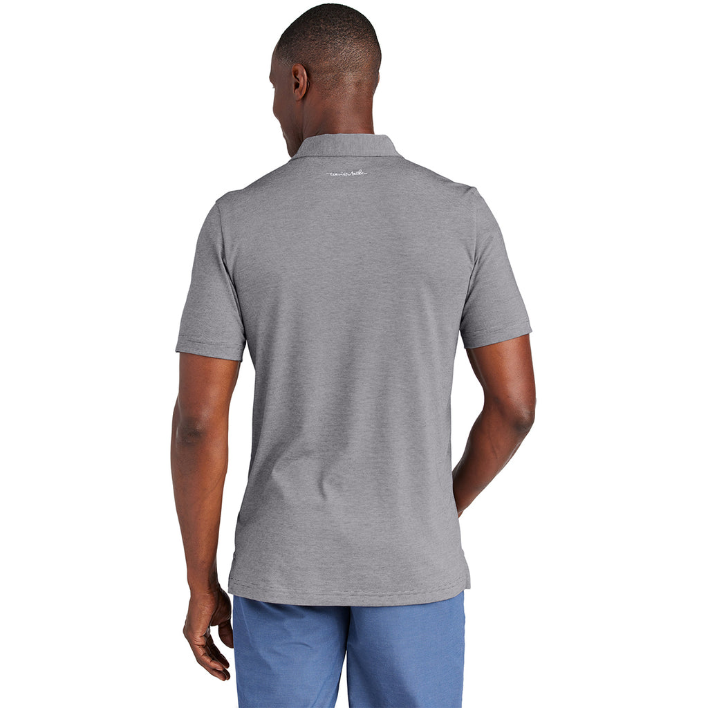 TravisMathew Men's Dark Grey Heather Sunnyvale Polo