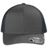 TravisMathew Men's Black Heather Cruz Trucker Cap