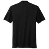 TravisMathew Men's Black Monterey Chest Stripe Polo