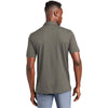 TravisMathew Men's Quiet Shade Grey Monterey Chest Stripe Polo