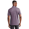 TravisMathew Men's Purple Sage Auckland Slub Polo