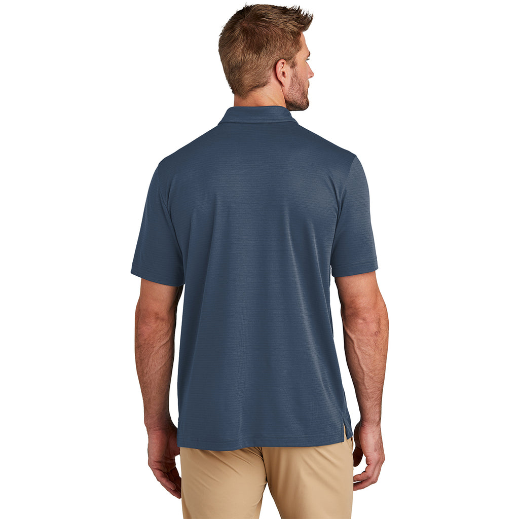 TravisMathew Men's Insignia Blue Bayfront Solid Polo