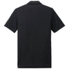 TravisMathew Men's Black/Aegean Blue Oceanside Geo Polo