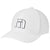 TravisMathew White Front Icon Cap