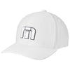 TravisMathew White Front Icon Cap