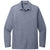 TravisMathew Men's Blue Nights Heather Oceanside Heather Long Sleeve Polo