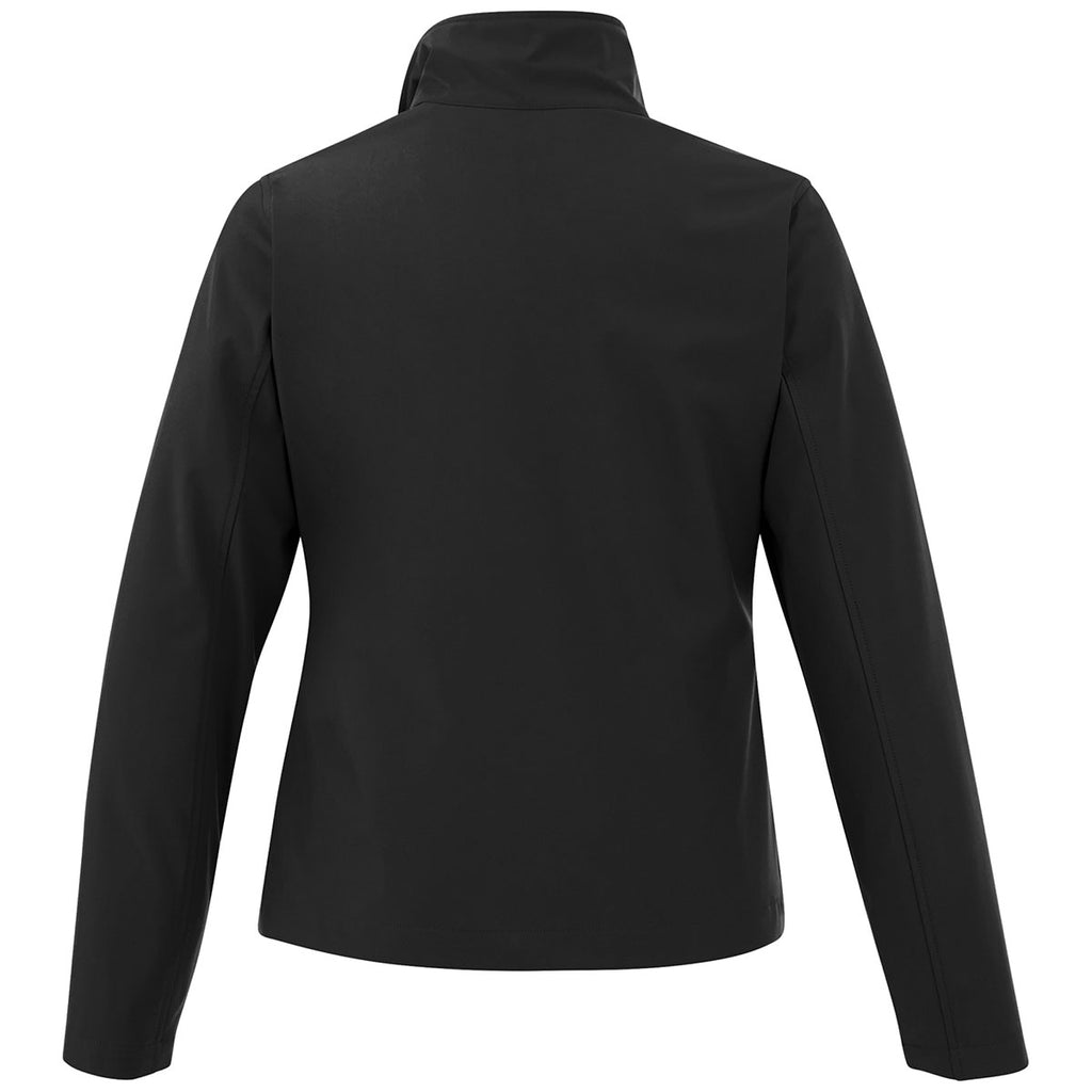 Elevate Women's Black Karmine Softshell Jacket