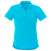 Elevate Women's Aspen Blue Otis Short Sleeve Polo