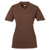 Team 365 Women's Sport Dark Brown Zone Performance T-Shirt