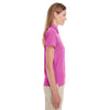 Team 365 Women's Sport Charity Pink Command Snag-Protection Polo