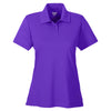 Team 365 Women's Sport Purple Command Snag-Protection Polo