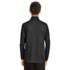 Team 365 Youth Black Zone Performance Quarter Zip