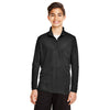 Team 365 Youth Black Zone Performance Quarter Zip