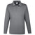 Team 365 Men's Sport Graphite Zone Performance Long Sleeve Polo