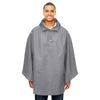 Team 365 Men's Sport Graphite Stadium Packable Poncho