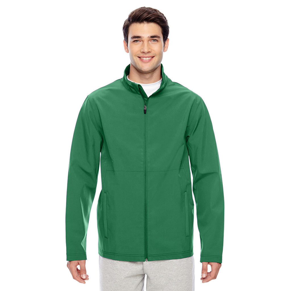 Team 365 Men's Sport Dark Green Leader Soft Shell Jacket