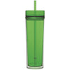 Gold Bond Inc Lime 16 oz Tube Tumbler with Straw