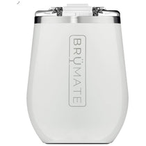 BruMate Ice White Uncork'd XL 14 oz Wine Tumbler