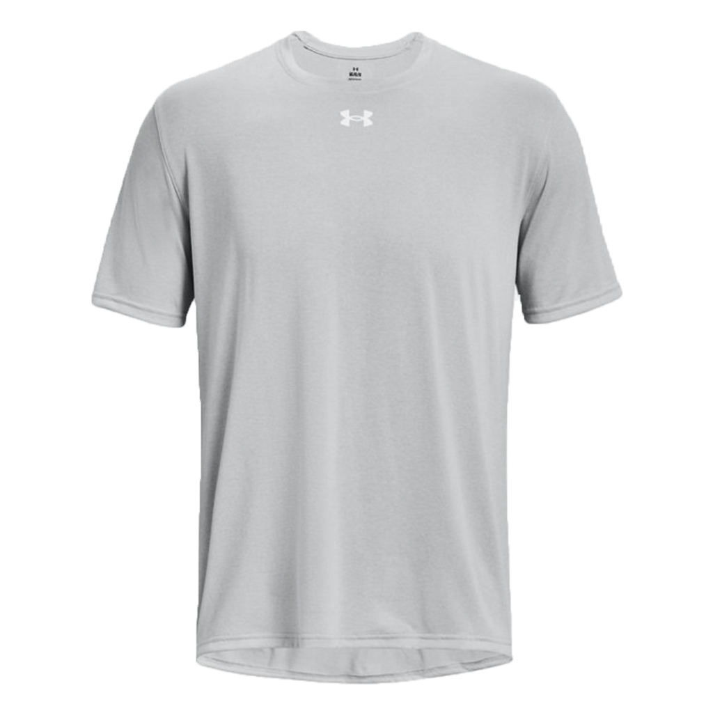 Under Armour Men's Mod Grey Light Heather Team Tech Tee