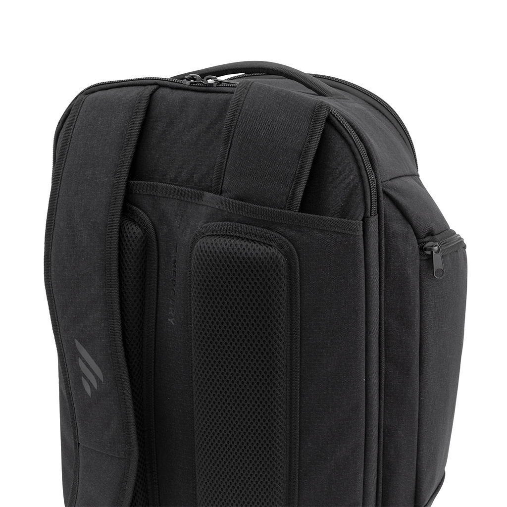 Mercury Luggage Black Large Comfort Laptop Backpack