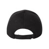 Valucap Black Structured Chino Cap