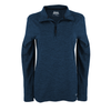 Zusa Women's Navy Heather Brisk Quarter Zip