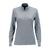 Greg Norman Women's Grey Heather Heathered 1/2-Zip