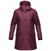 Stormtech Women's Burgundy Waterfall Insulated Rain Jacket