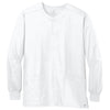 WonderWink Unisex White WorkFlex Snap-Front Scrub Jacket