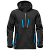 Stormtech Men's Black/Electric Blue Patrol Softshell