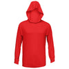 BAW Men's Red Xtreme-Tek Long Sleeve Hood