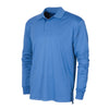 BAW Men's Columbian Blue Xtreme Tek Long Sleeve Polo