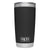 Quick Ship YETI Black Rambler 20 oz. Tumbler