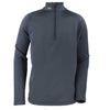 Zusa 3 Day Men's Charcoal Influencer Quarter Zip