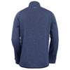 48-Hour Zusa Men's True Navy Heather Midtown Fleece Full Zip