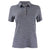 Zusa 3 Day Women's Steel/Black Heather Stripe Polo