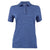 Zusa 3 Day Women's Vivid Blue/Navy Heather Stripe Polo