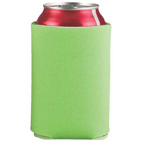 Gold Bond Inc Lime Green Collapsible Foam Can Holder - 2 sided