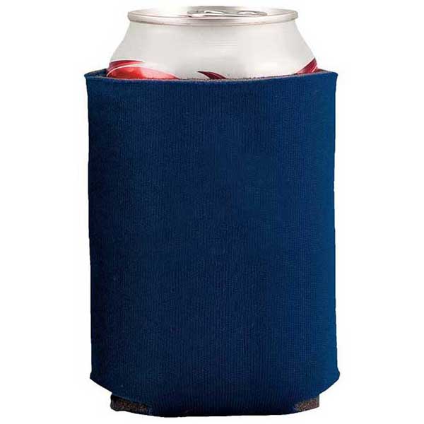 Gold Bond Inc Navy Collapsible Foam Can Holder - 2 sided