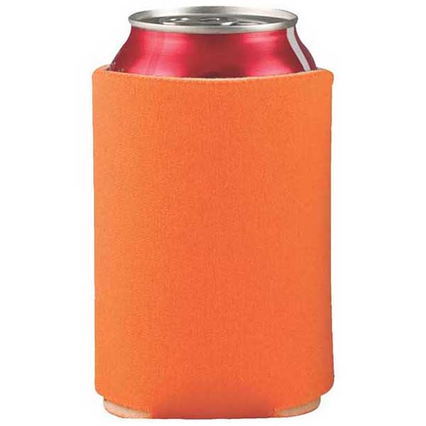 Gold Bond Inc Sunburst Orange Collapsible Foam Can Holder - 2 sided