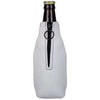 Gold Bond Inc White Full Color Neoprene Zippered Bottle Holder